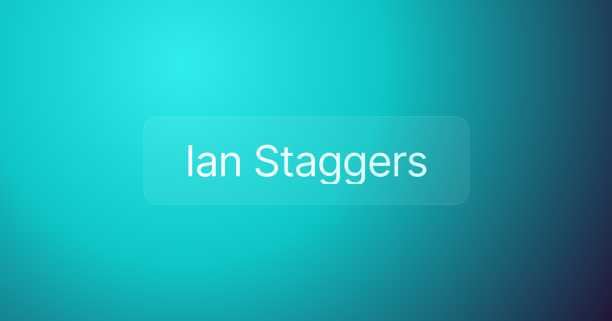 Ian Staggers