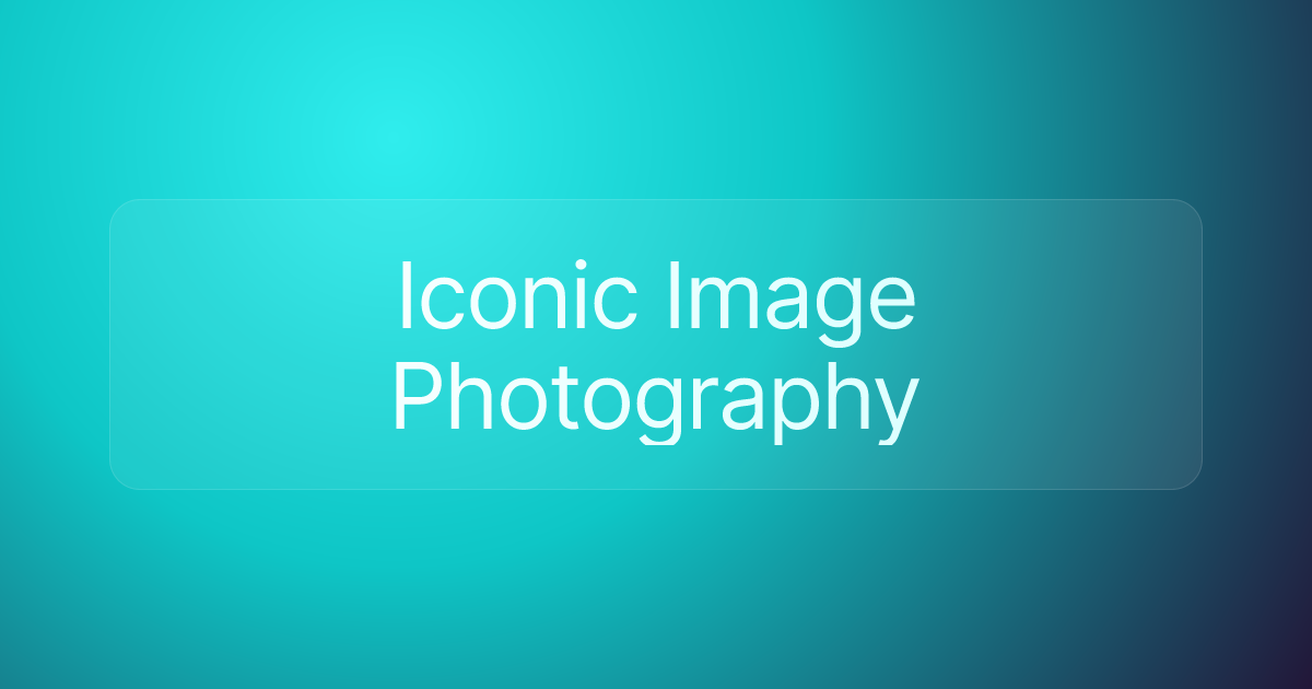 Iconic Image Photography