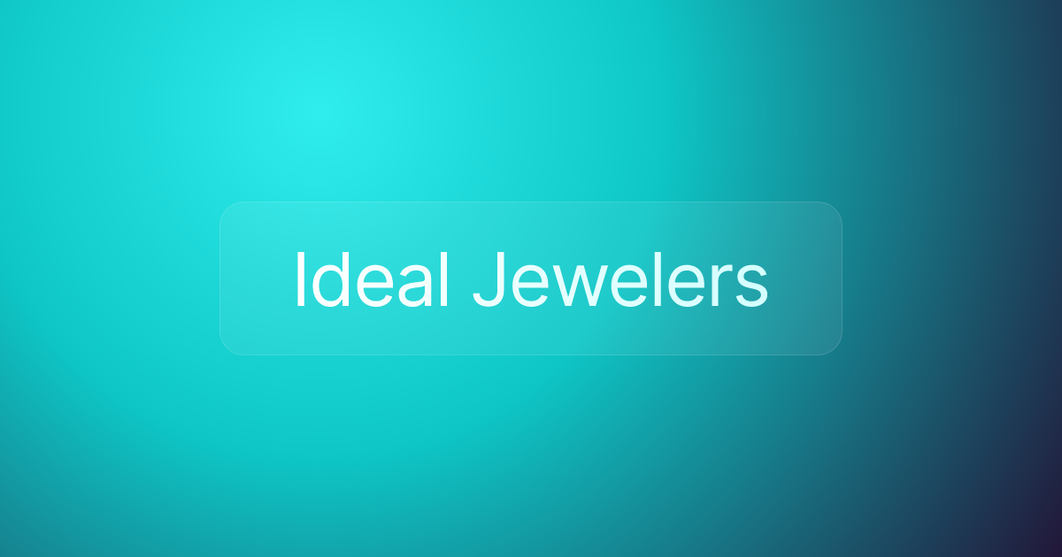 Ideal Jewelers