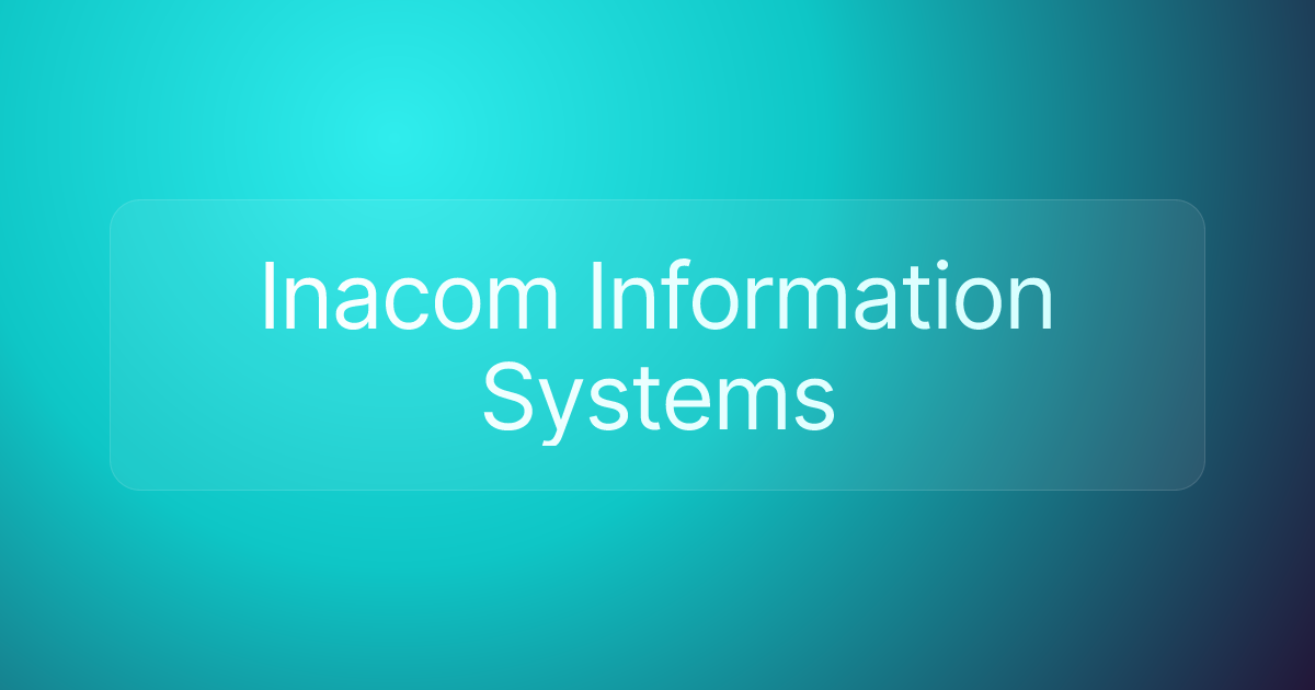 Inacom Information Systems