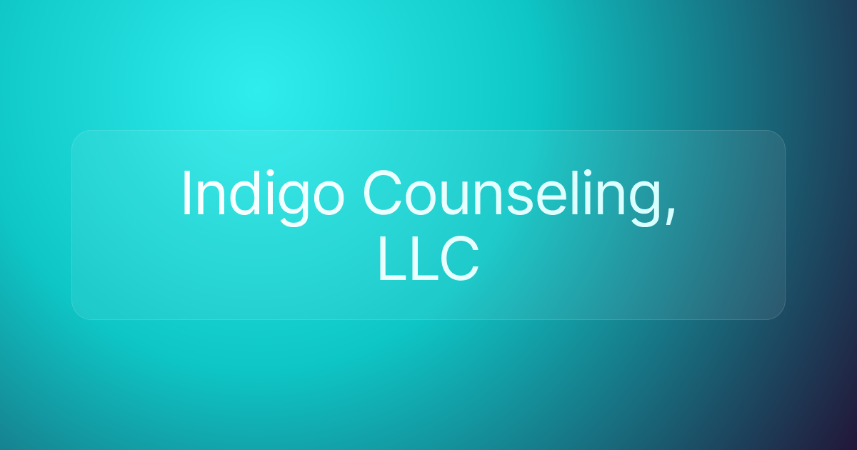 Indigo Counseling, LLC