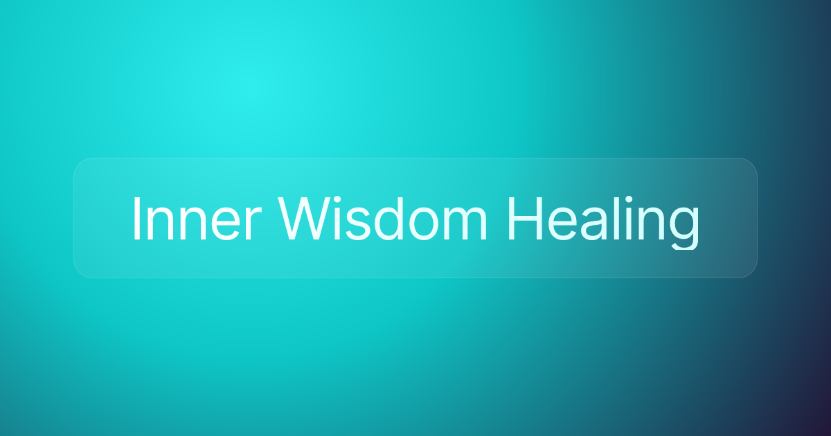 Inner Wisdom Healing