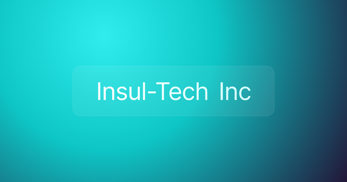 Insul-Tech Inc