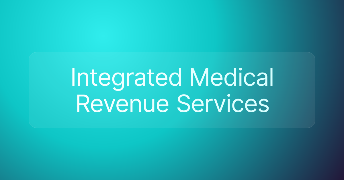 Integrated Medical Revenue Services