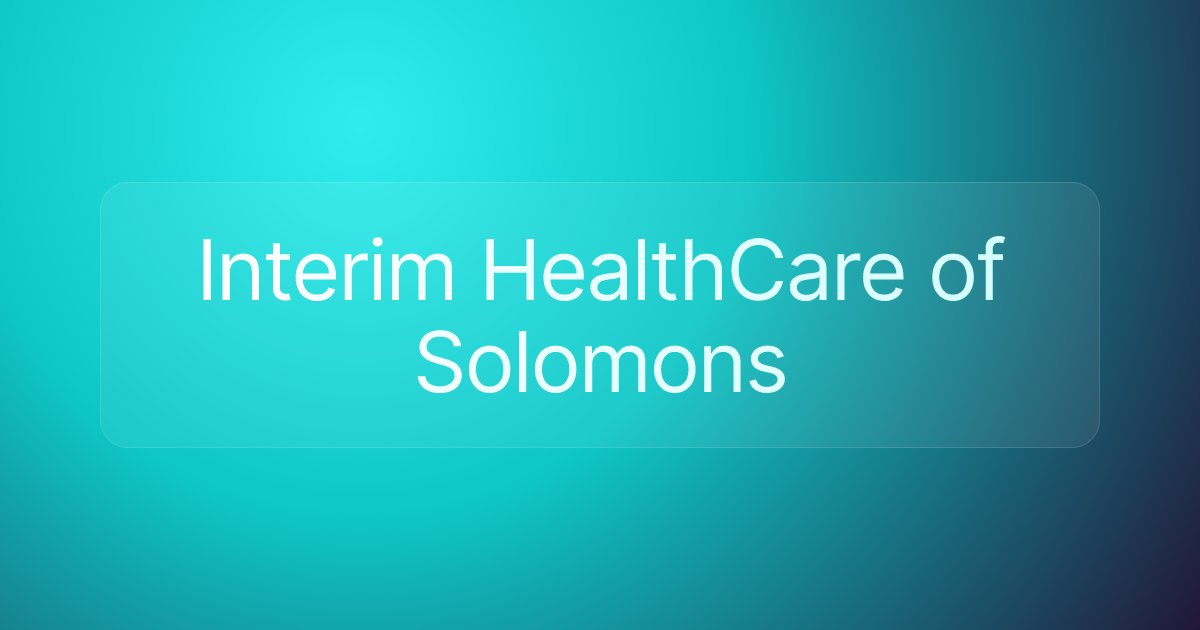 Interim HealthCare of Solomons