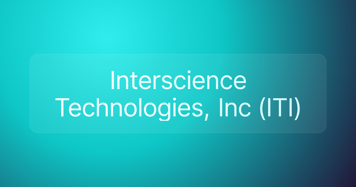 Interscience Technologies, Inc (ITI)