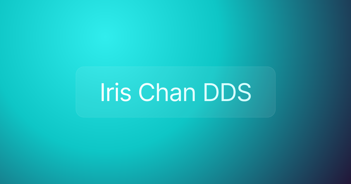 Iris Chan DDS