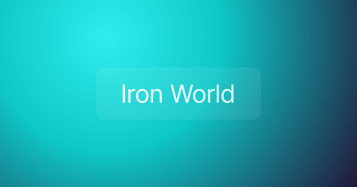 Iron World