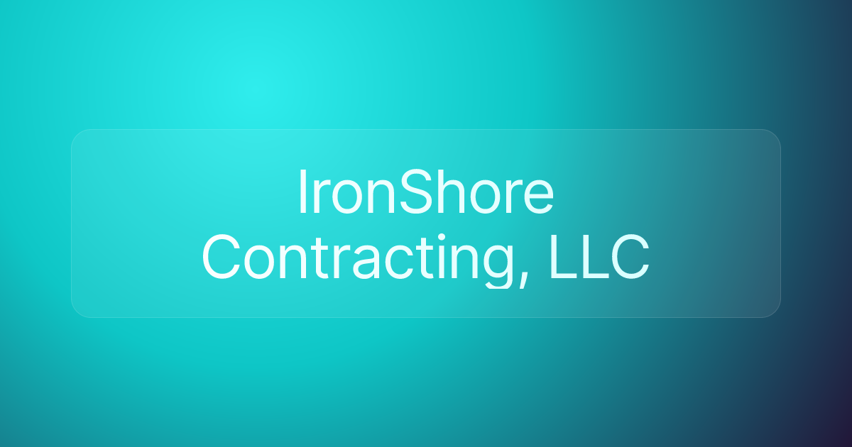 IronShore Contracting, LLC