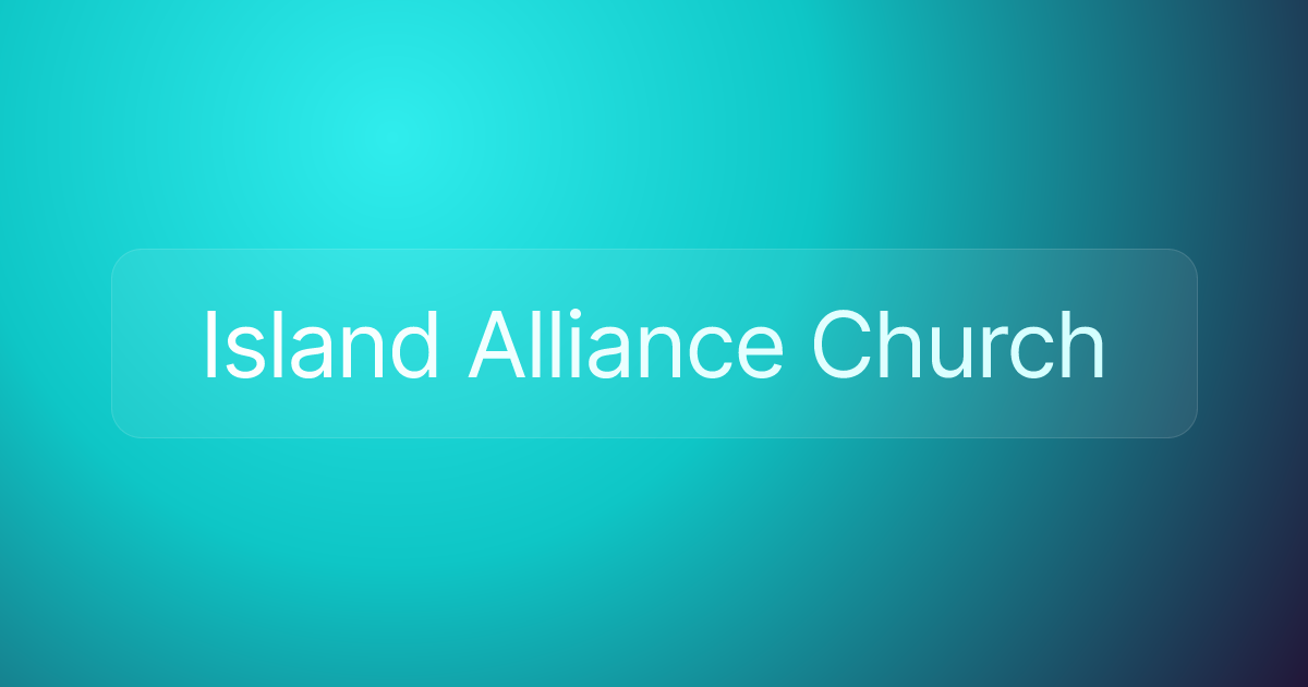 Island Alliance Church