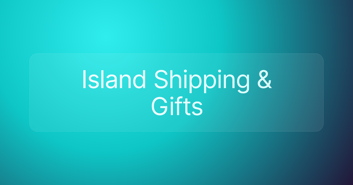 Island Shipping & Gifts