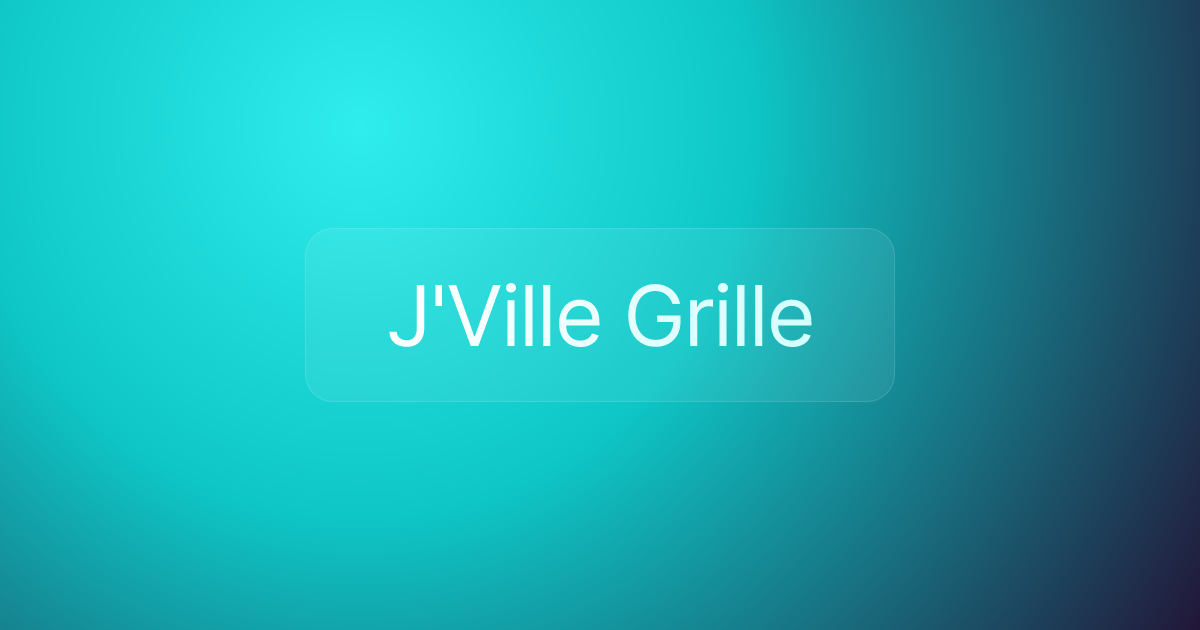 J'Ville Grille