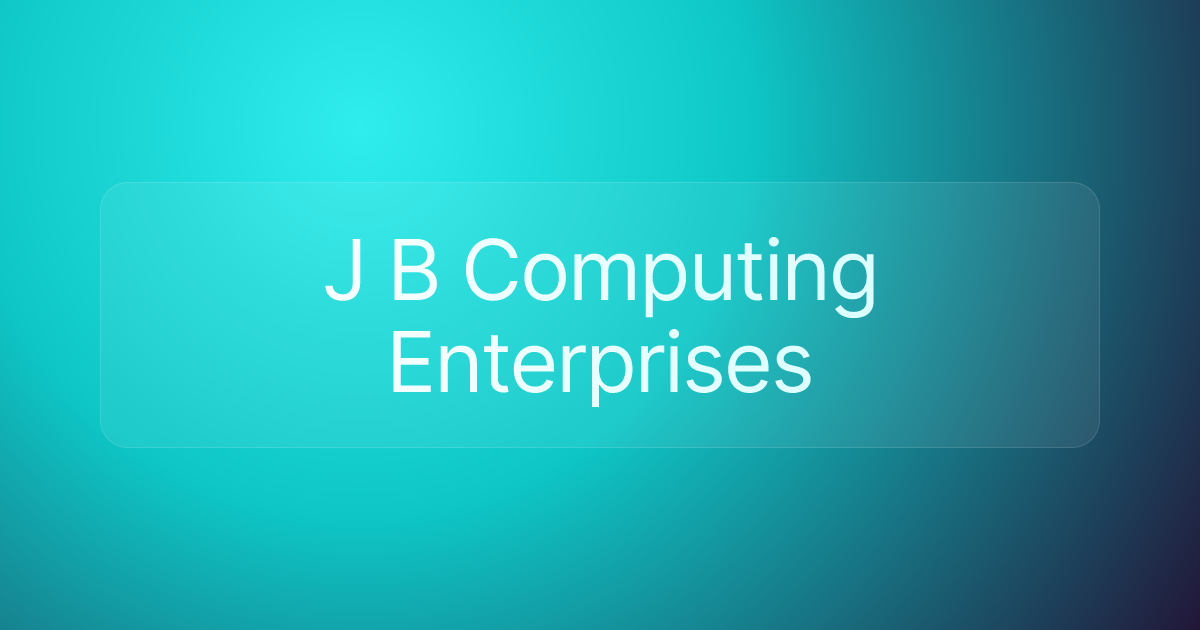 J B Computing Enterprises