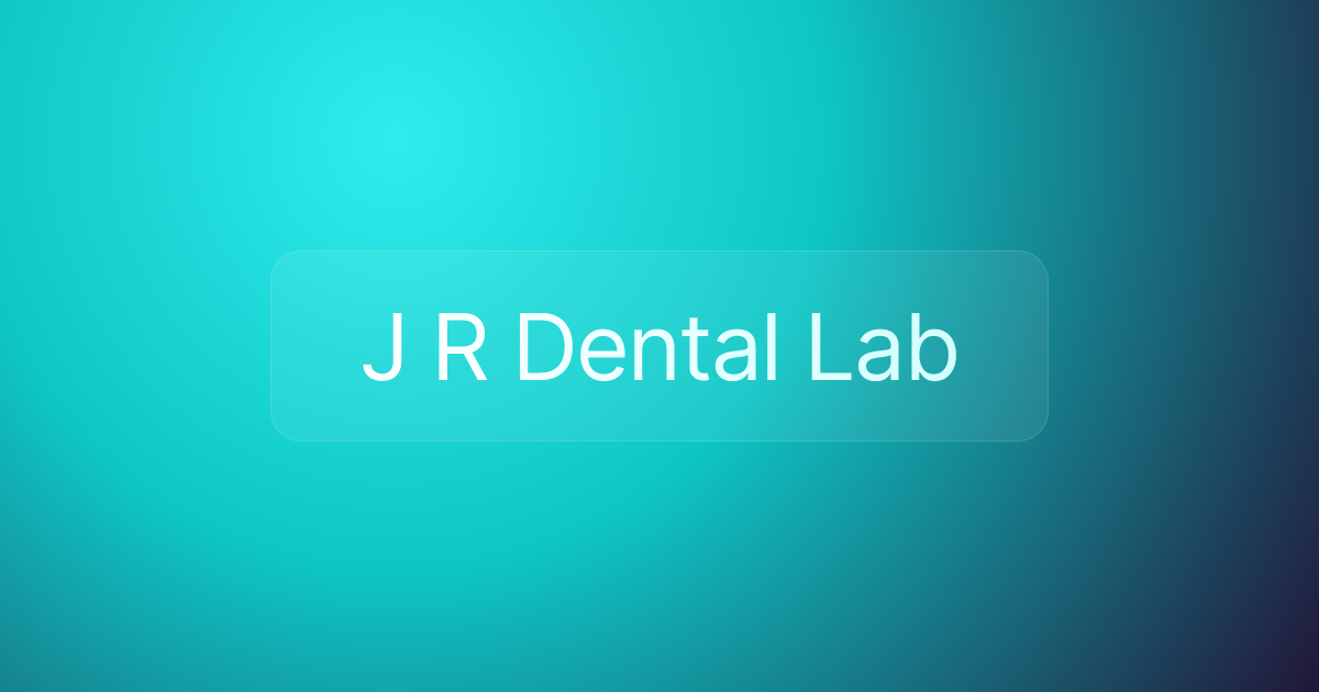J R Dental Lab