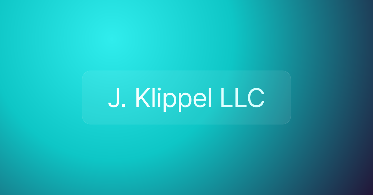 J. Klippel LLC