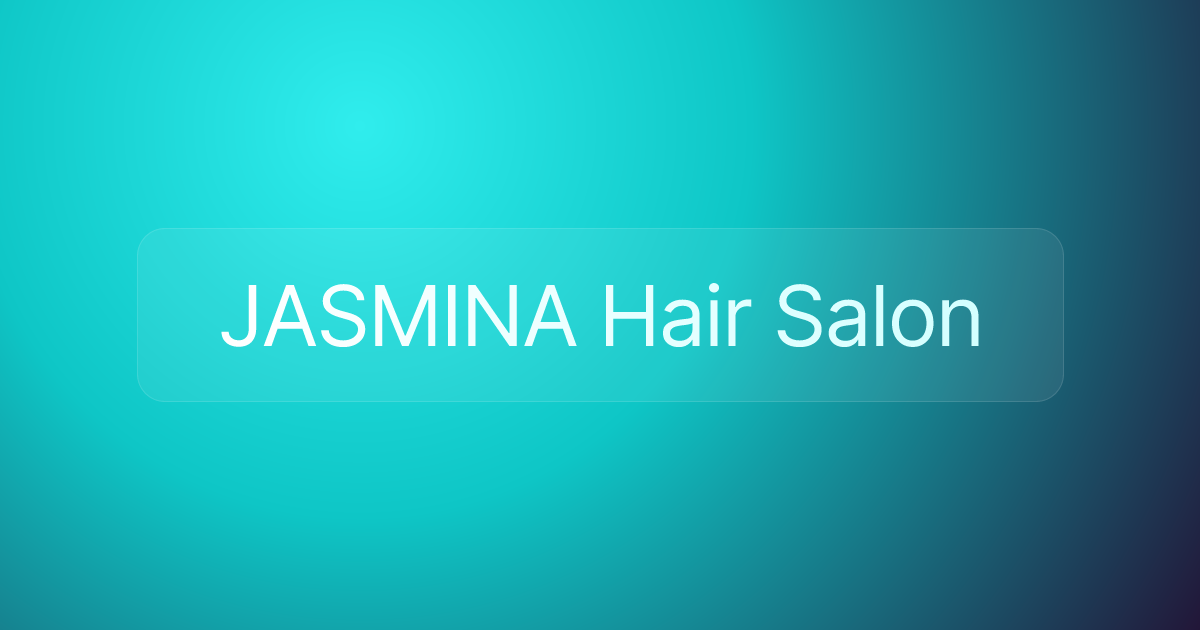 JASMINA Hair Salon
