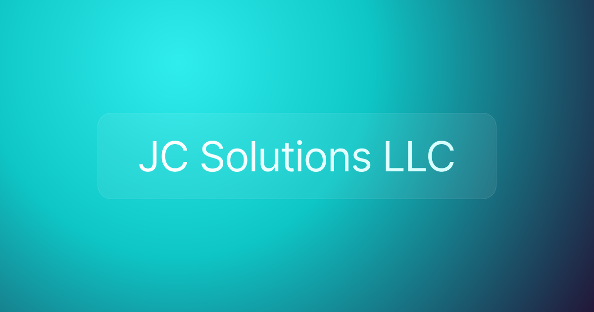 JC Solutions LLC