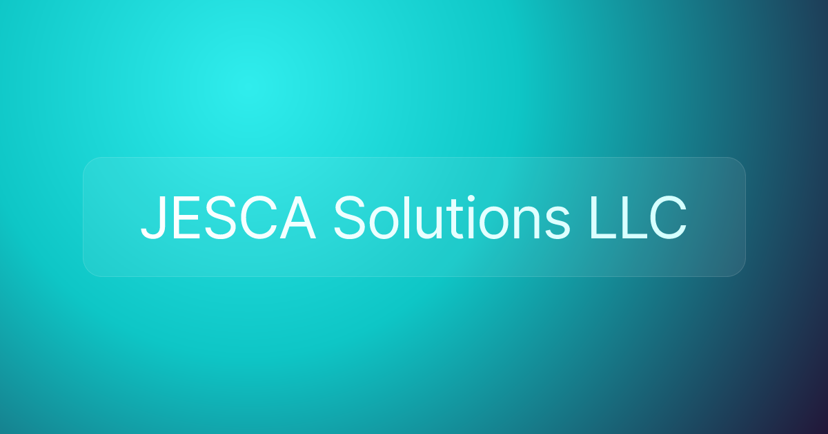 JESCA Solutions LLC