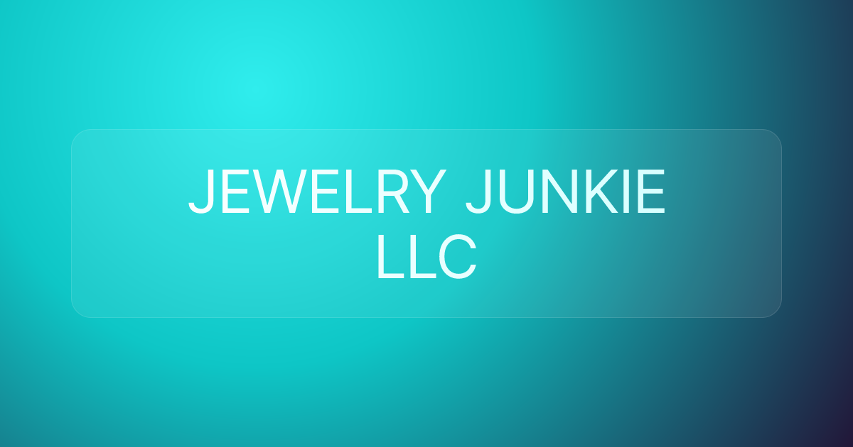 JEWELRY JUNKIE LLC