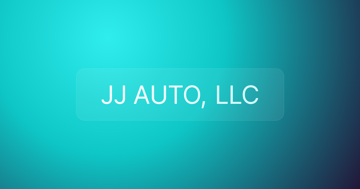 JJ AUTO, LLC