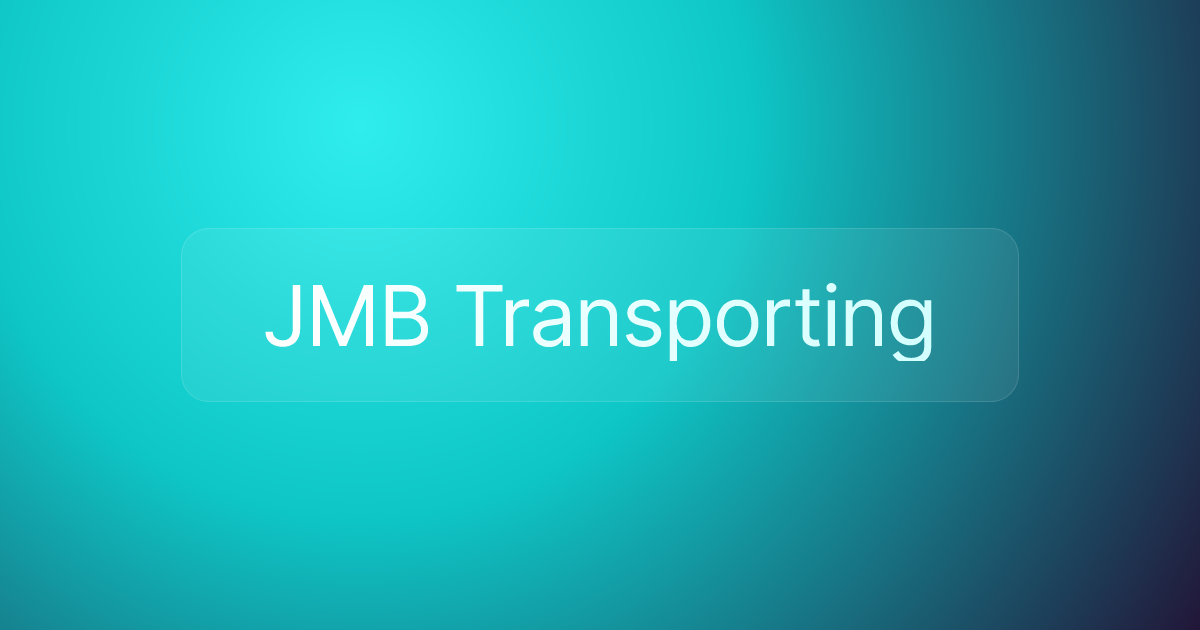 JMB Transporting