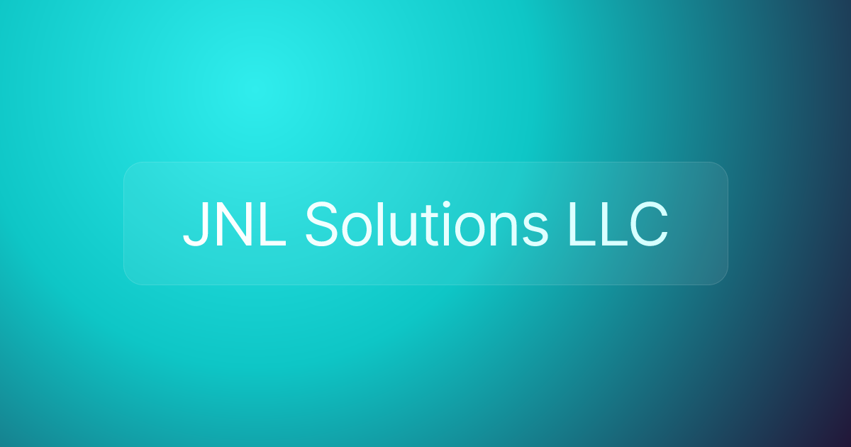 JNL Solutions LLC