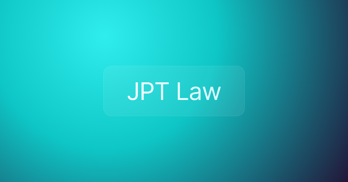 JPT Law