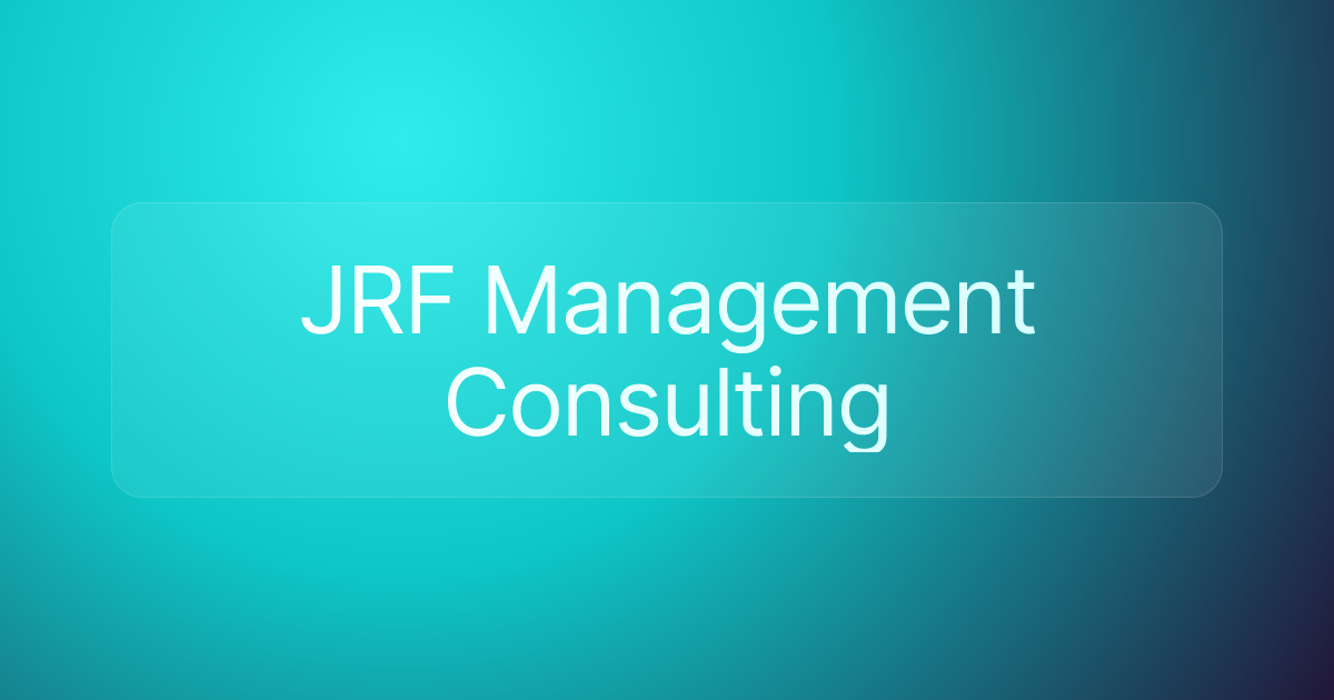 JRF Management Consulting