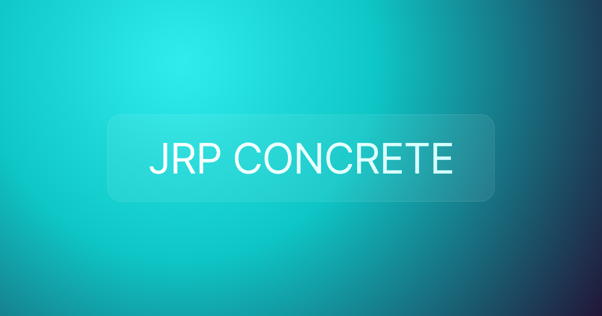 JRP CONCRETE