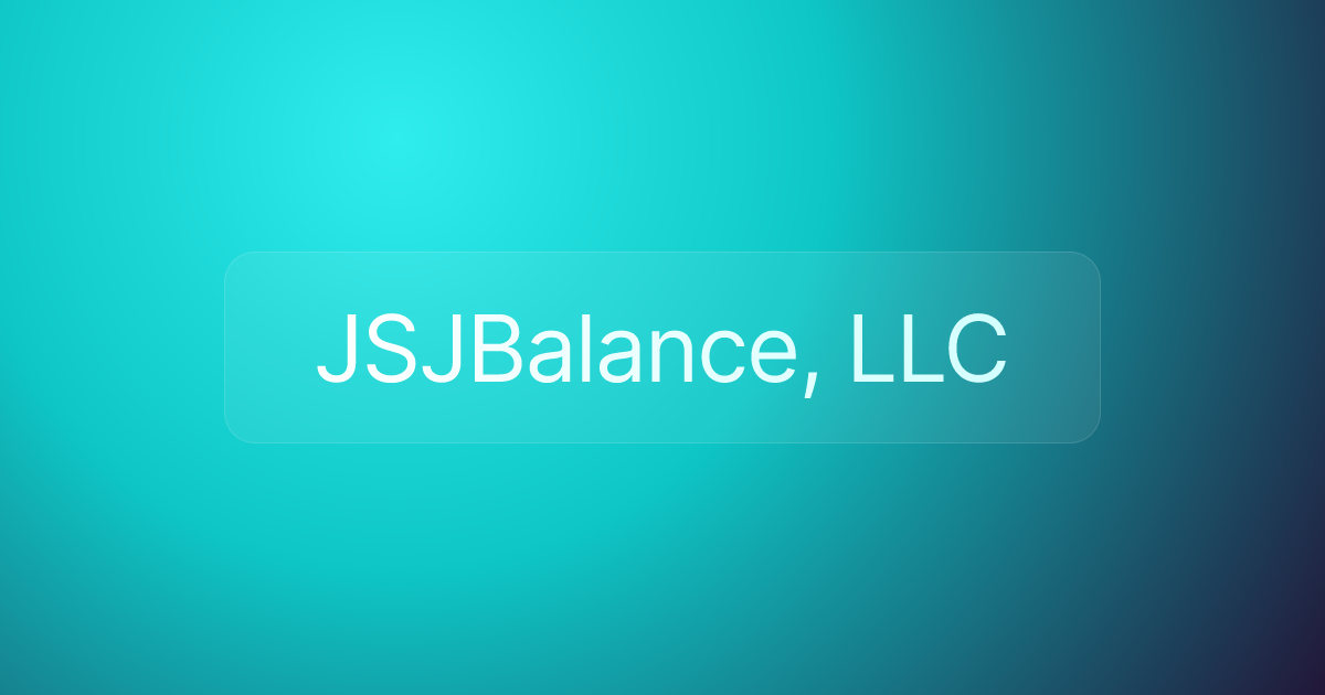 JSJBalance, LLC