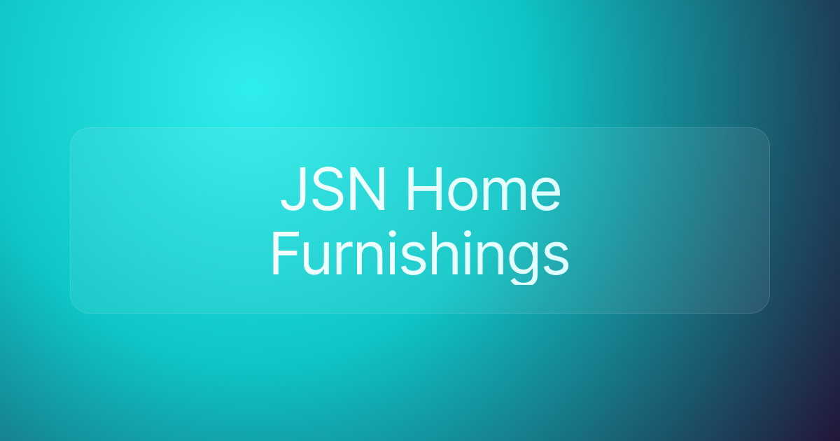 JSN Home Furnishings