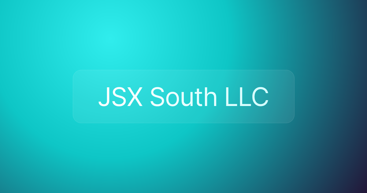 JSX South LLC