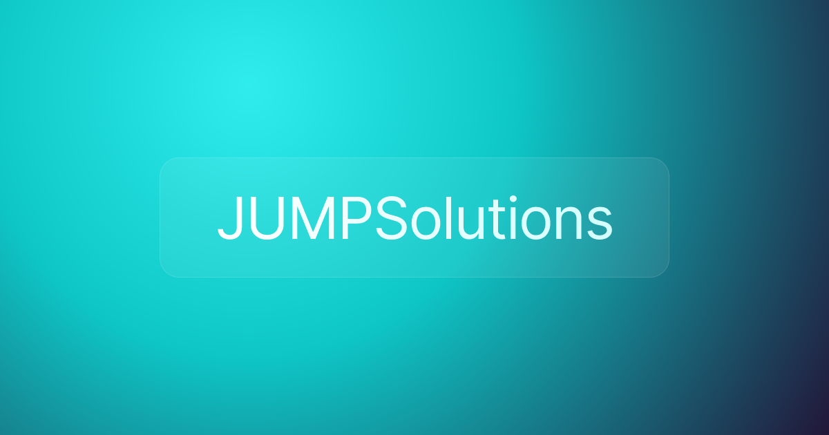 JUMPSolutions