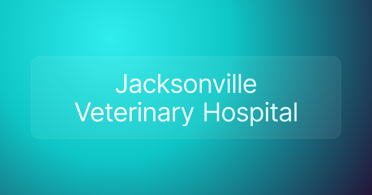 Jacksonville Veterinary Hospital