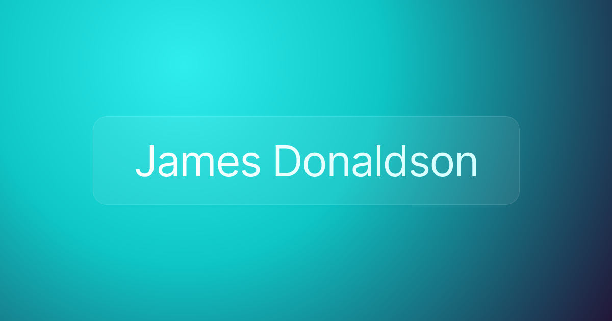 James Donaldson
