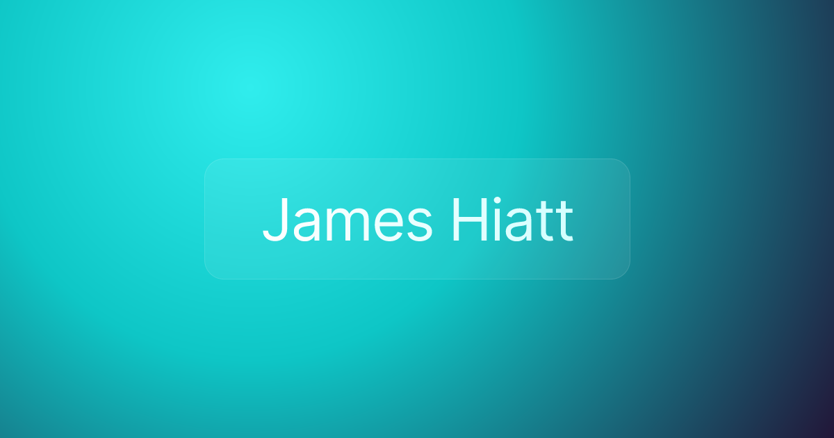 James Hiatt