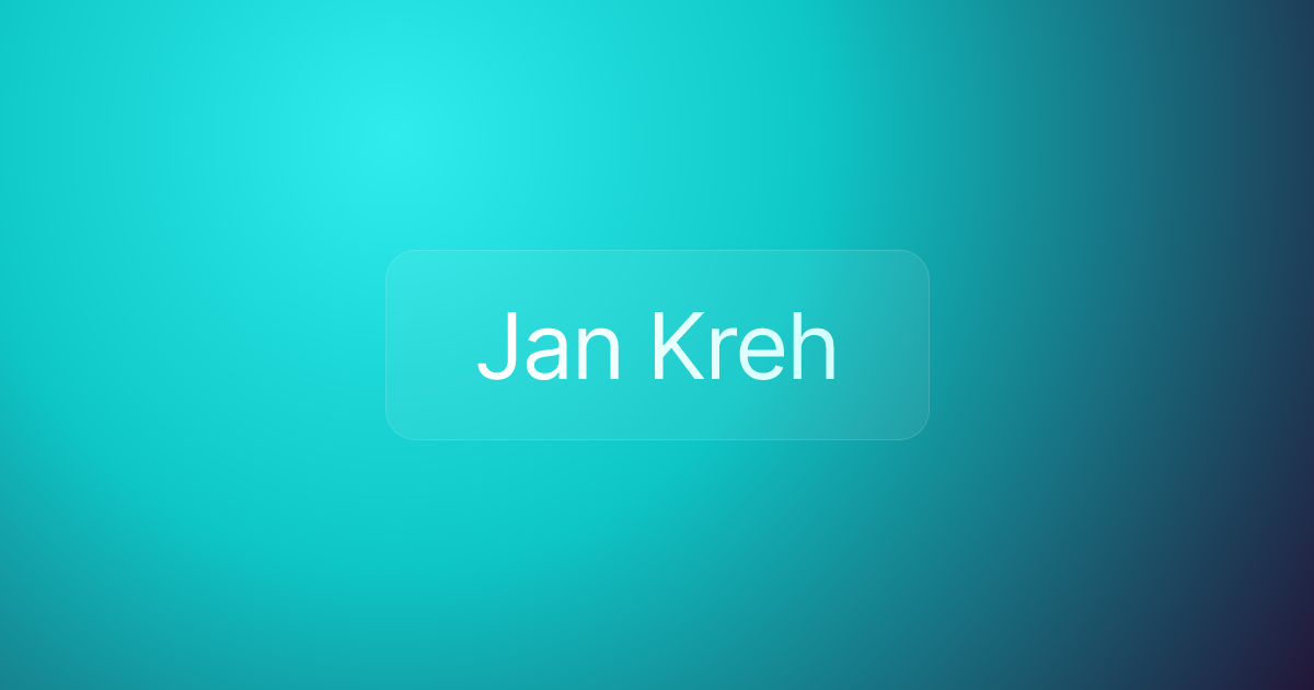 Jan Kreh