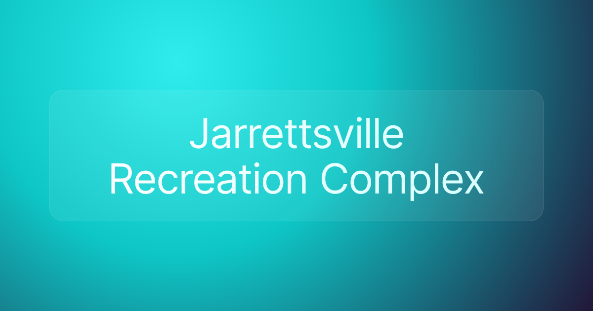 Jarrettsville Recreation Complex