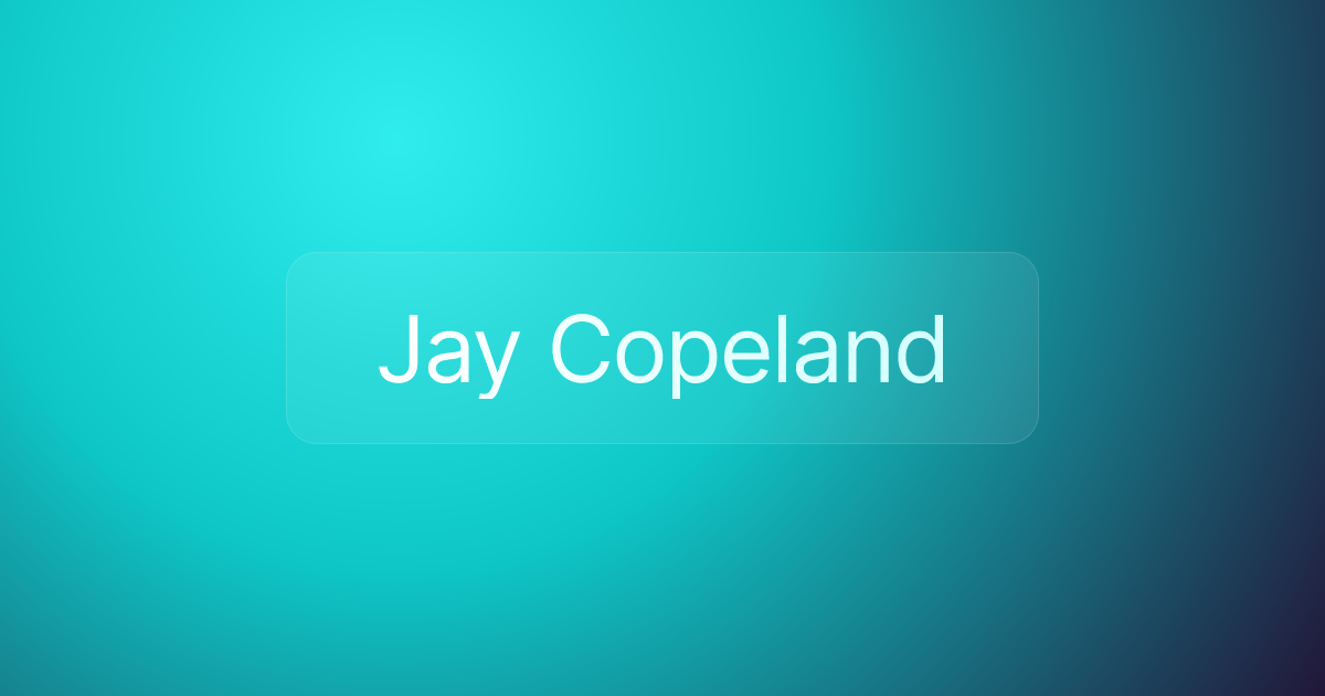 Jay Copeland