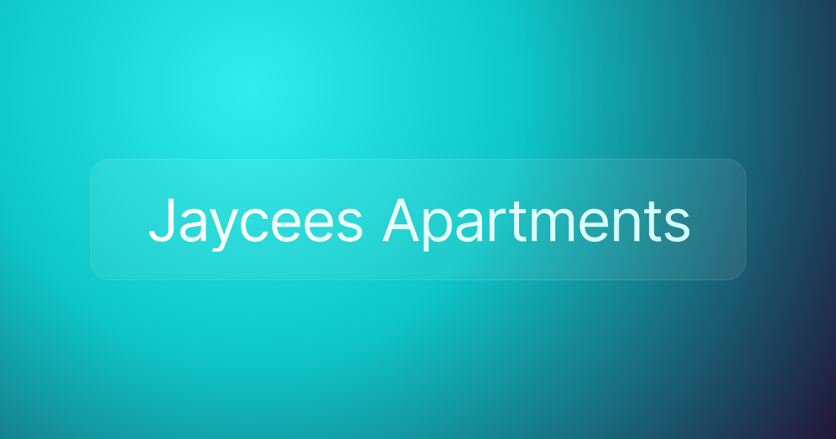 Jaycees Apartments
