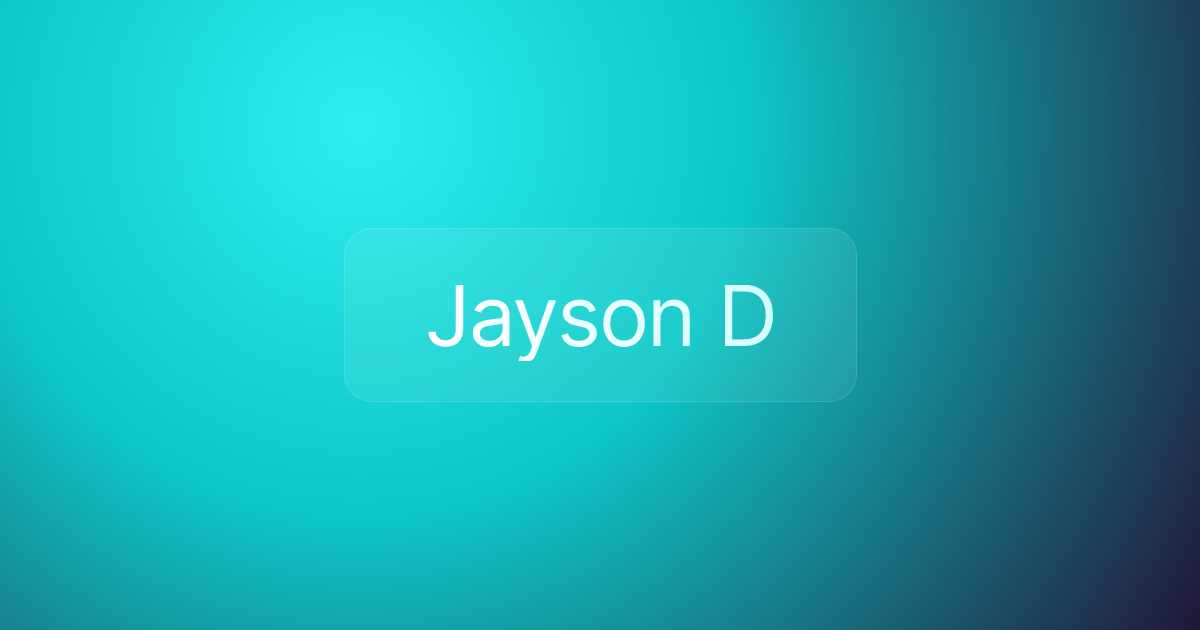 Jayson D