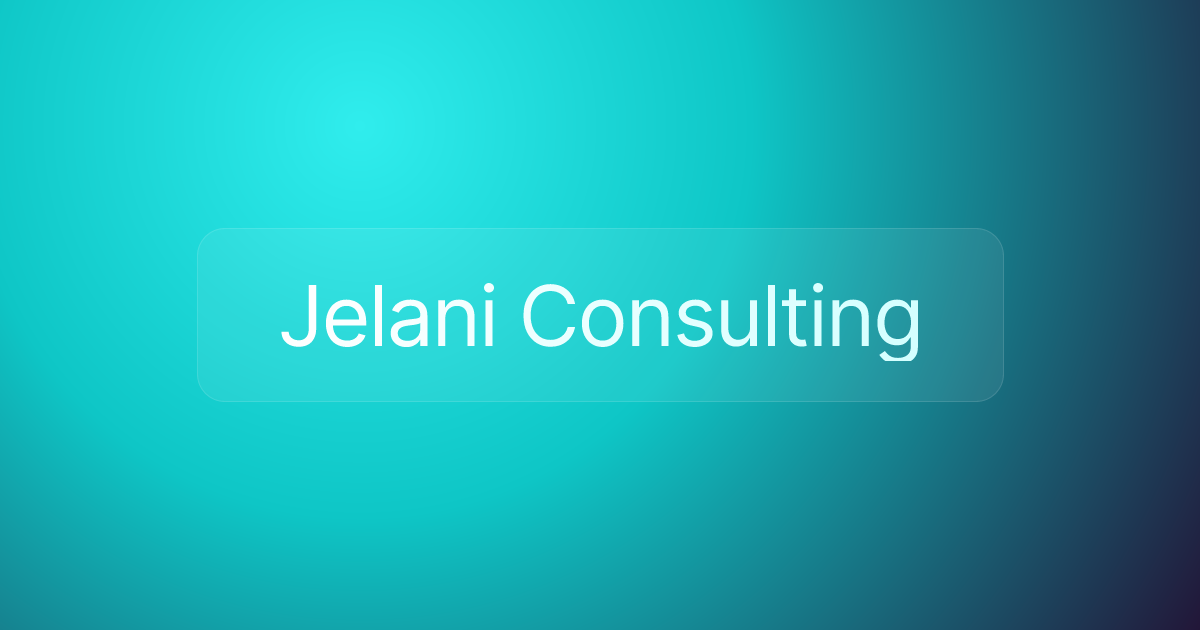 Jelani Consulting