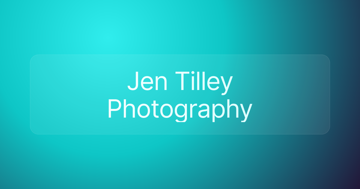 Jen Tilley Photography