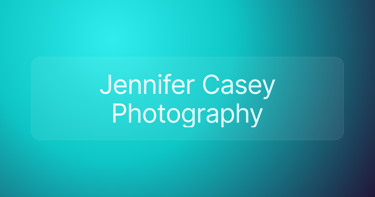 Jennifer Casey Photography