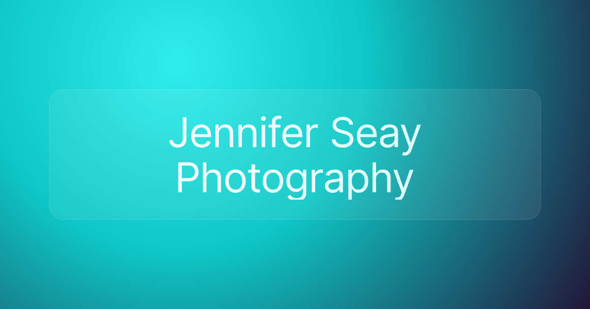 Jennifer Seay Photography