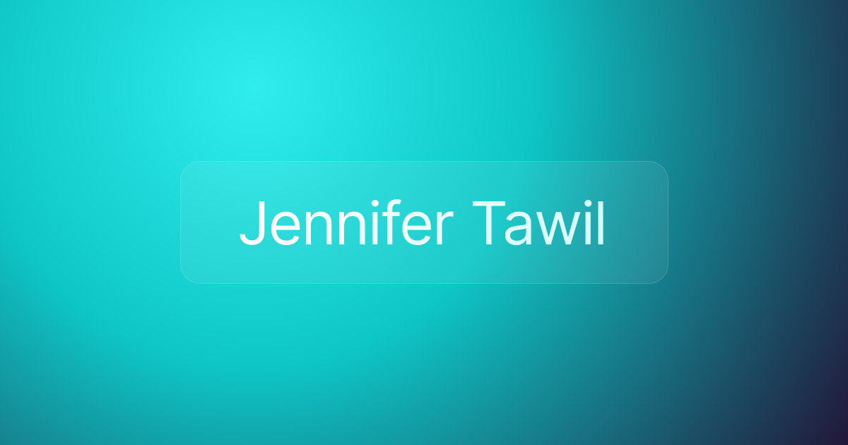 Jennifer Tawil