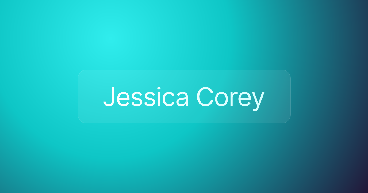 Jessica Corey