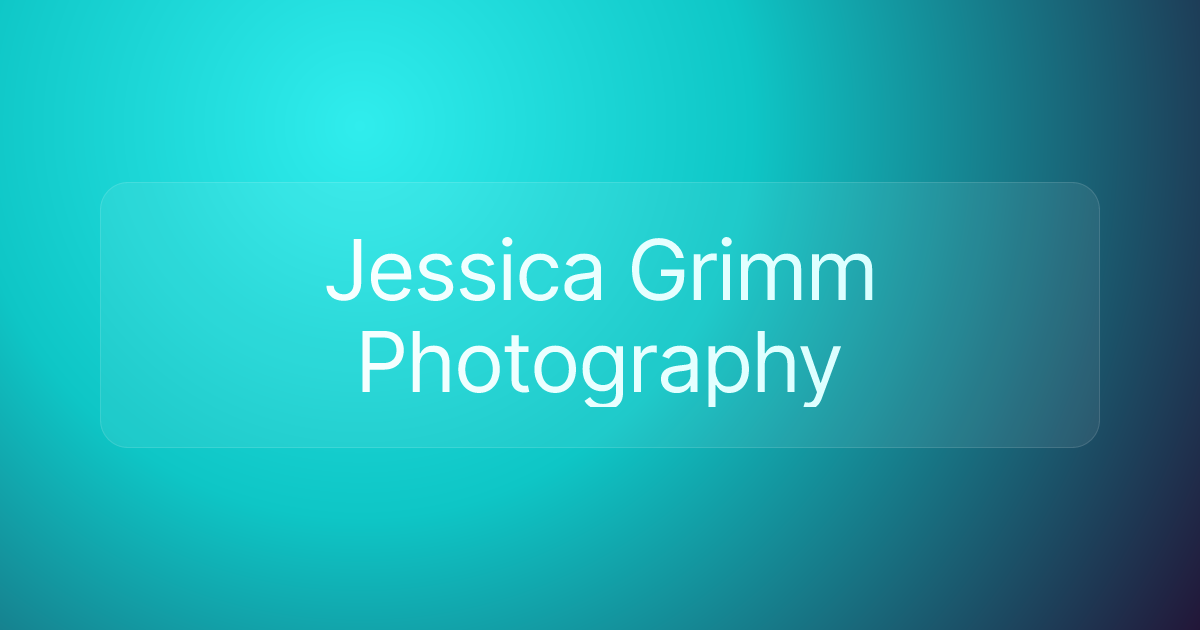 Jessica Grimm Photography