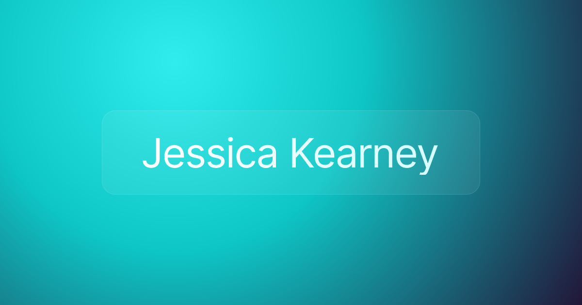 Jessica Kearney