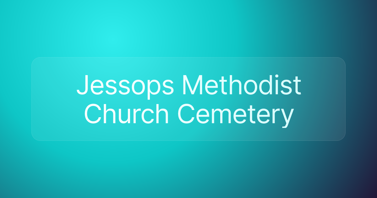 Jessops Methodist Church Cemetery